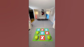 Flipping Darts Tic Tac Toe ❌🔵