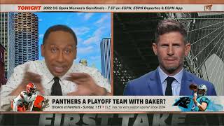 NOBODY THINKS ABOUT THE CAROLINA PANTHERS 😆 - Stephen A. | First Take