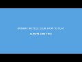 Bombay Bicycle Club - Always Like This Tutorial (Guitars, Bass, Drums)