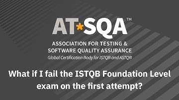 What if I fail the ISTQB Foundation Level exam on the first attempt?