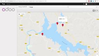Odoo 8 Google maps