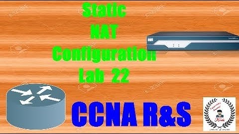 CCNA R&S Static Nat Lab 22 in urdu New 2017 | configuration of Static NAT