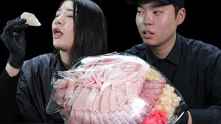 욕망의 방어 먹방🐟(with 메구리) Yellow tail of desire mukbang