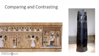 Comparing And Contrasting The Code Of Hammurabi And The Last Judgement Of Hu-Nefer