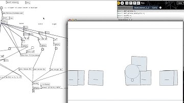 Hot Chip Motion Sickness, Audio reactive. Processing & Pure Data