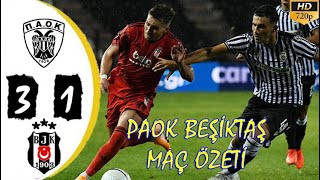 Beşiktaş 1-3 Paok Maç Özeti Hd Şampiyonlar Ligi 2. Ön Eleme Turu