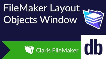 FileMaker Layout Objects Window