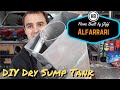 DIY Ferrari Dry Sump Oil Tank - Ferrari engined Alfa 105 Alfarrari build part 56