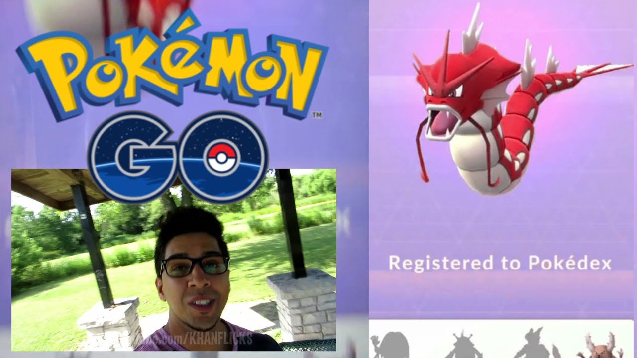 Glow ægteskab Hilse Pokemon Go! : Red Gyarados Evolution Easter Egg Trick Tip! - YouTube