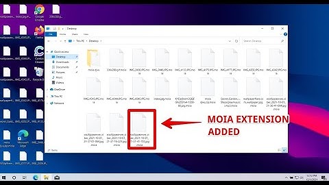 Moia DJVU ransomware removal instructions.