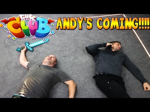 minecraft-vlog---andy's-coming!!!!-w/-the-little-club---donut-the-dog-minecraft-and-the-little-club