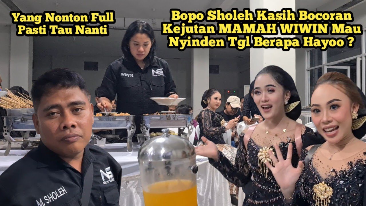 Keseruan NIKEN SALINDRY,Bopo Sholeh, Mamah WIWIN & Crew MAYANGKARA  Makan Bareng Selesai Pentas