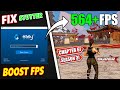 How To Fix Stutter &amp; Boost FPS in Fortnite Chapter 6 Season 3! ✔️ (FPS BOOST Fortnite Super)