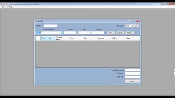 C# Simple Billing Software Part - 4 (Creating New Bill)