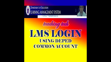 lms login tutorial for virtual inset training for public school teachers