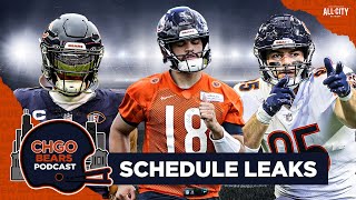 Chicago Bears Travel to London, NFL Schedule Release Leaks | CHGO Bears Podcast