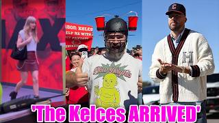 Travis, Jason and Taylor Swift ROCK Arrowhead ahead of Chiefs vs Chargers game