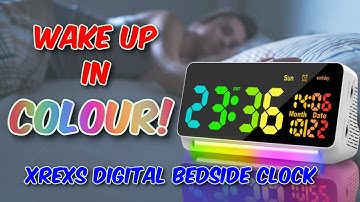 XREXS C010 Digital Bedside Clock Review