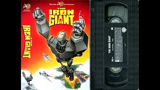 Opening To The Iron Giant Us Vhs 1999
