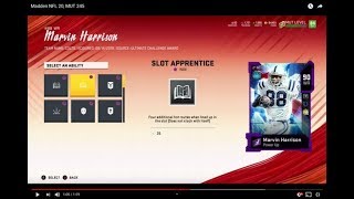 Madden NFL 20, MUT 245 Slot Apprentice