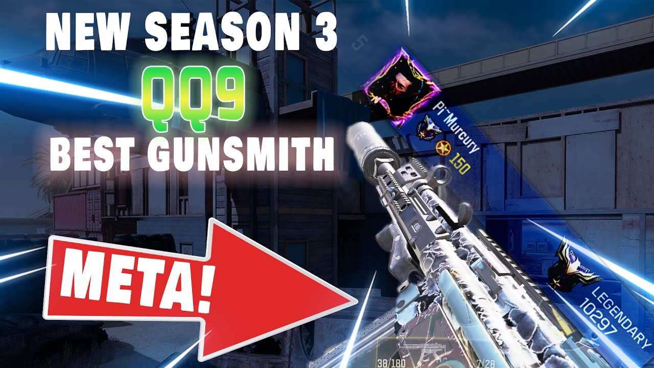 QQ9 best no recoil gunsmith setup COD Mobile - beast SMG among all