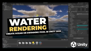 Create realistic water oceans or swimming pool in Unity 2022 Light