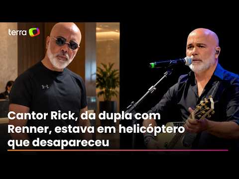 Cantor Rick, da dupla com Renner, está em helicóptero que desapareceu em SC
