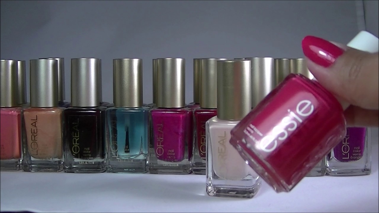 Huge Loreal Nail Polish Shopping Haul YouTube
