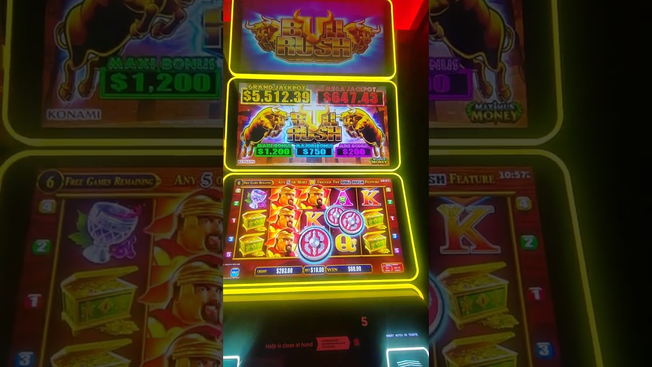 slots gaminator 2 Sets Free Games In One $10 Max Bets Bullrush Slots Machine @Slotsmasterofaustralia slotmachine