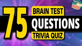 The Trivia Quiz Done Right 75 Questions General Knowledge Pub Quiz