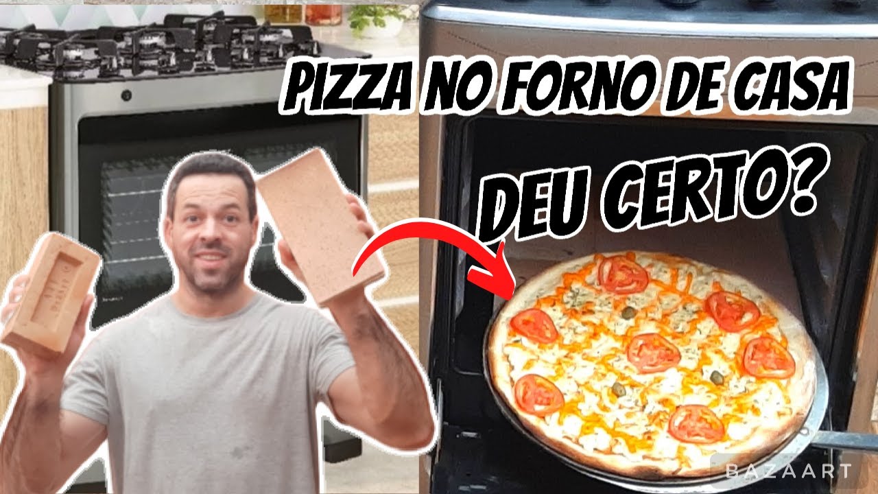 PIZZARIA DELIVERY I ASSANDO PIZZA NO FORNO DE CASA I será que dá CERTO? PIZZARIA EM CASA