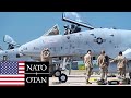 USAF, NATO. The arrival of powerful A-10C Thunderbolt II attack aircraft in Estonia.