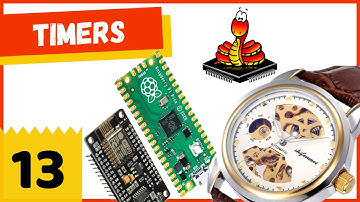 Timer Raspberry Pi Pico ⏱ ESP8266 - ESP32 [MicroPython] # 013