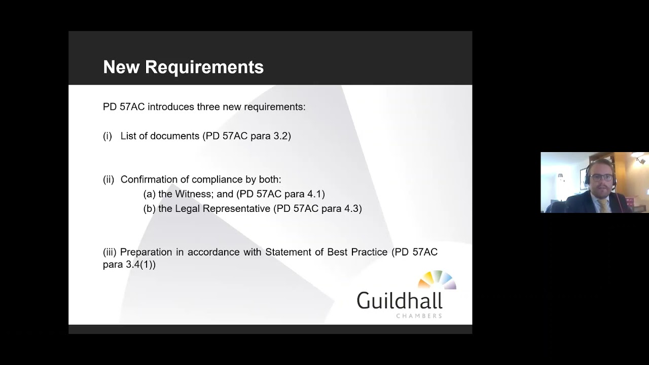 Bristol Law Society with Guildhall Chambers on Practice Directions 57AC