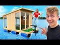 TINY HOUSE BOOT BOUWEN EN VAREN (overnachting)