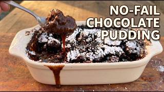 World's Easiest Chocolate Self-Saucing Pudding Recipe (No Mixer!)