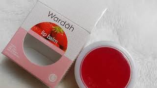 Review WARDAH LIP BALM - Pelembab Bibir Wardah | By Vapinka Makeup