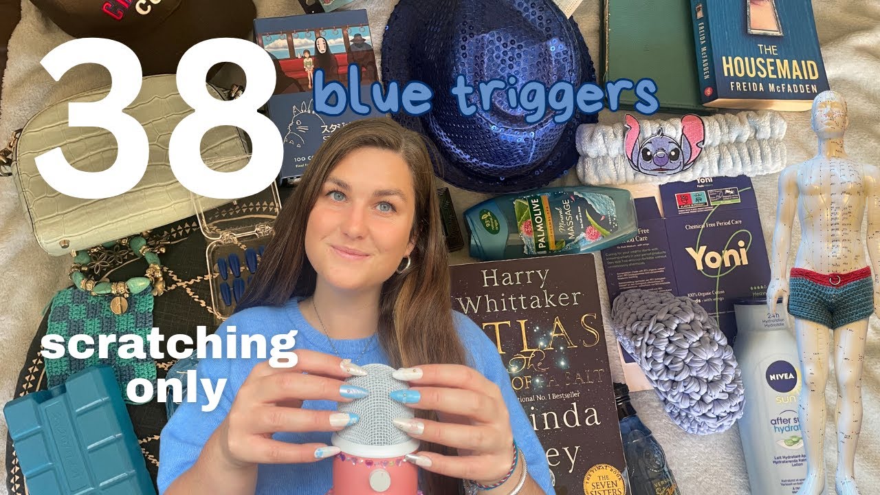 Only SCRATCHING on Blue Triggers 🦋💤 ASMR