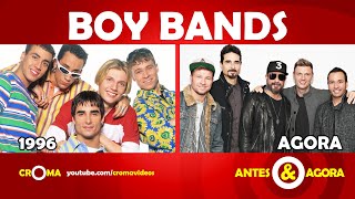 ANTES E AGORA - Como estão hoje os integrantes das Boy Bands?