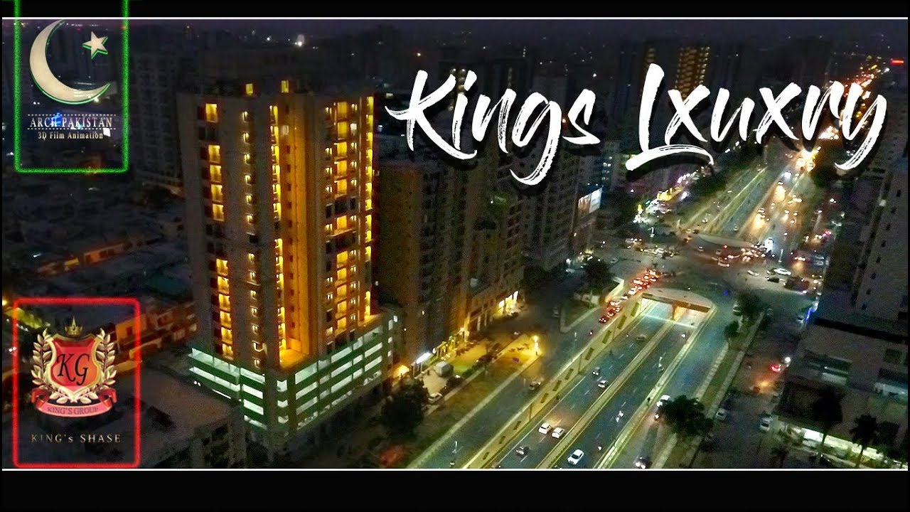 Kings Lxuxry Apartment Drone 2020 ARCH PAKISTAN
