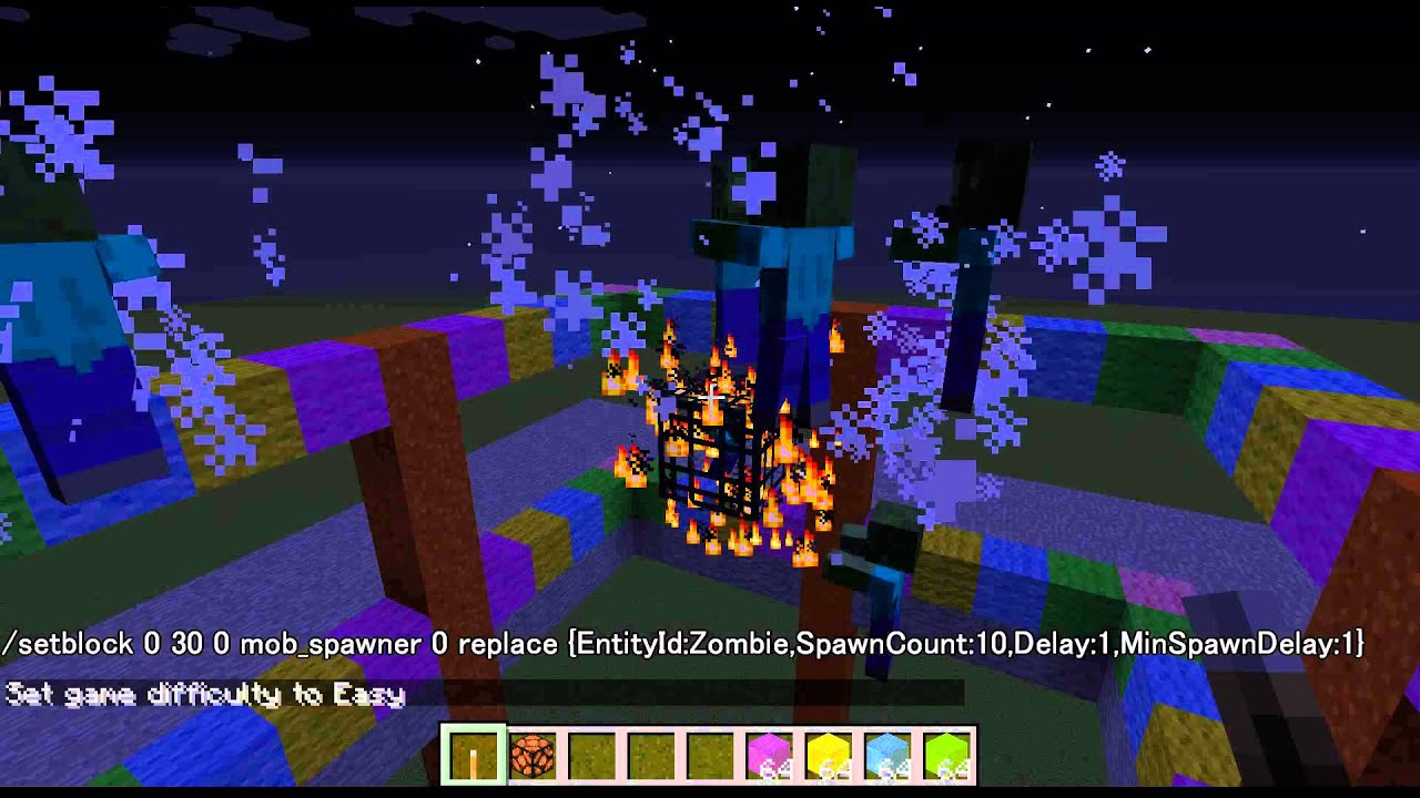 Minecraft 1 8 スポーンブロックの出し方 How To Get Mob Spawner セシカ Youtube