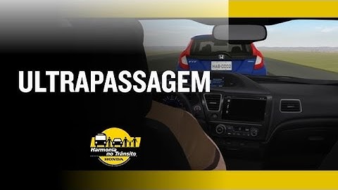 Ultrapassagem de Moto no Trânsito | Harmonia no Trânsito
