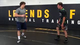 Dieringer With Coleman Scott and Kenny Monday Set Up