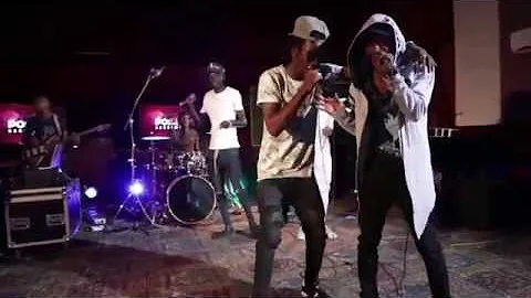 Enzo Ishall ft Shabach, Bazooker Boss Pumacol and Poptain live band performance