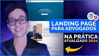 Como criar uma Landing Page para Advogado ( Completo )