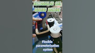 Specially designed to rectangular shaped wires #winder #machine #guangri #transformers #copper