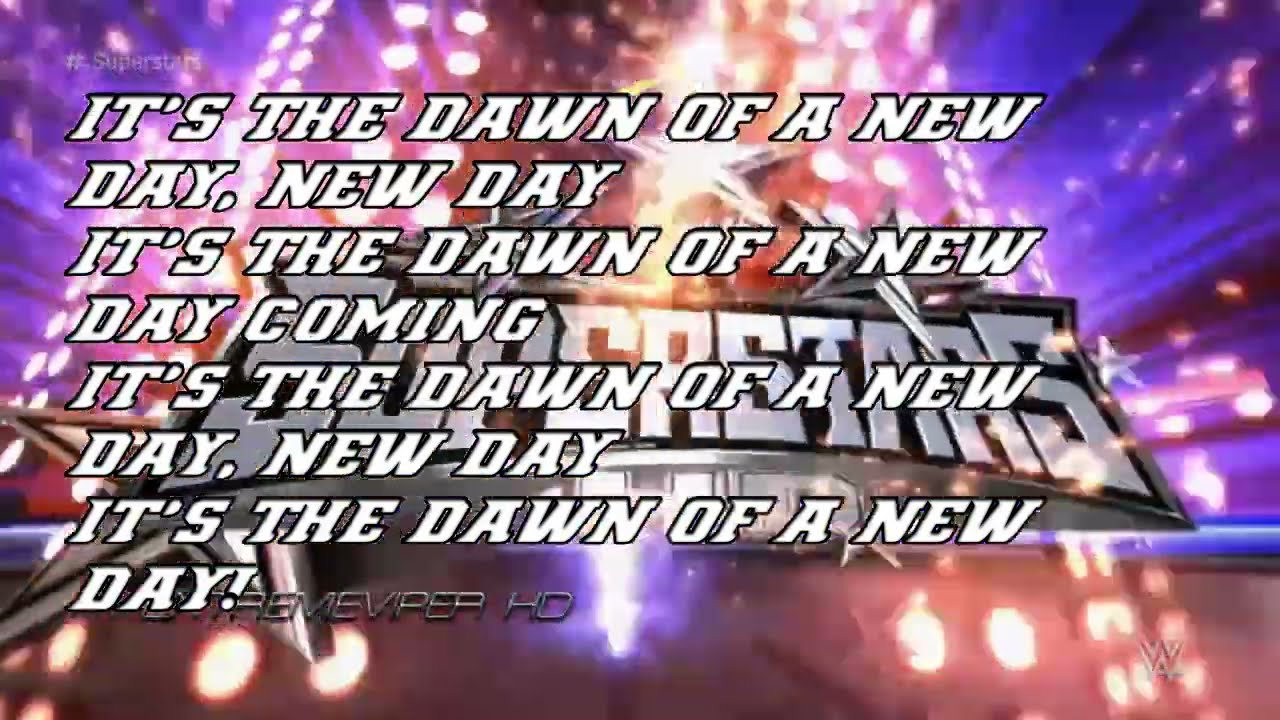 2013-2016: WWE Superstars 28th Theme Song - “New Day Coming” (V2; TV Edit) with Lyrics + DL ᴴᴰ