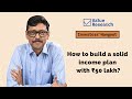 How to build a solid income plan with 50 lakh