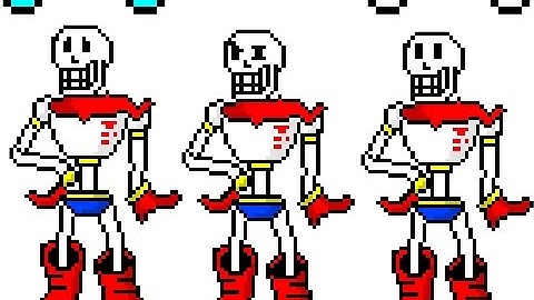 speed sprite UnderTale Papyrus