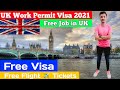 UK Work Permit Visa 2021 | UK Work Visa for Indians | Free UK Work Permit for Nurses | London Jobs